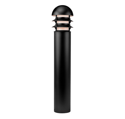 Alliance Bollard Path Light, Black Finish, No Lamp (BOLLARD100-LED)