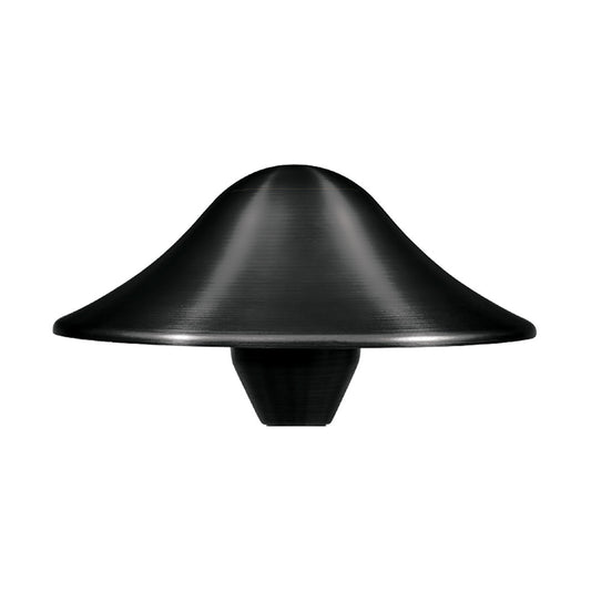 Alliance AL850 Black Brass Area Light Hat Assembly 8" (AL850-BLK)