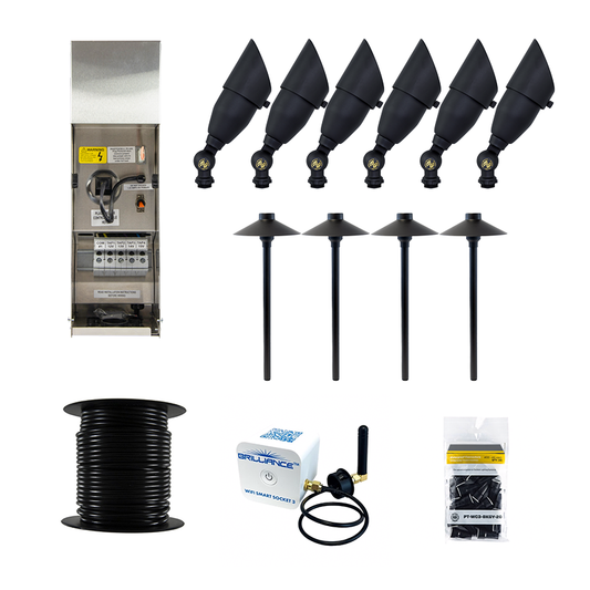 Brilliance LED Brilliance Black Diamond 10 Piece LED Land...