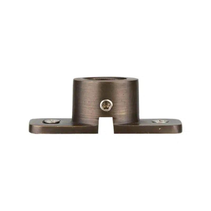 FX Luminaire Cora CA-51 4W MR16 2700K LED Down Light, Bronze with Wall-Mounted Junction Box Mount (CA-51-LED20WFL-MT-AB)