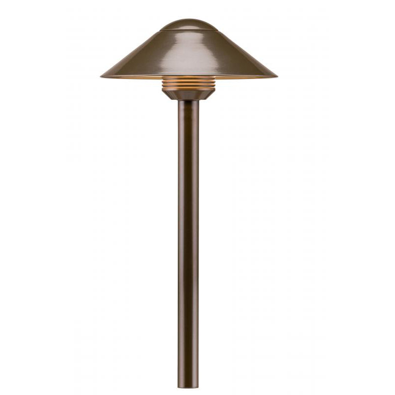 FX Luminaire CA Path Light 18" Riser Aluminum Bronze Fini...