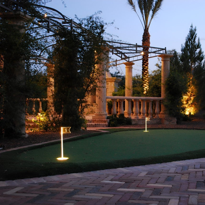 Focus PGL05NL 12V In-Ground Putting Green Cup Light with 16/2 25' Lead, No Lamp (PGL05NL)