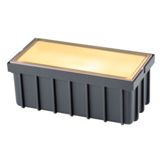 Lumascape (Holm) nBlaze-20 1 LED 2700K Paver Light, Dark Slate Finish (nBLZ20-1LED-K27-DS)