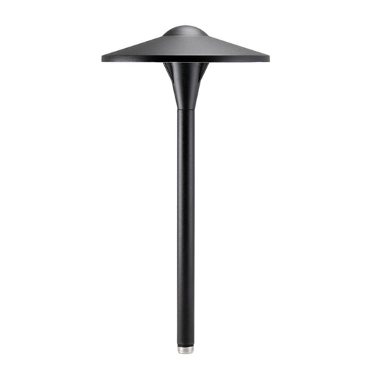 Vista 4708 15" 2.5W 2950K LED Black Aluminum Path Light (PR-4708-B-150-W-G4)