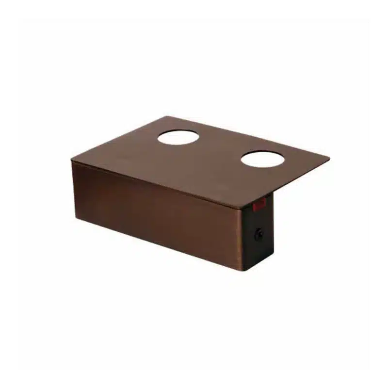 Unique Lighting Systems Vanguard 5 Brass Hardscape Light,...
