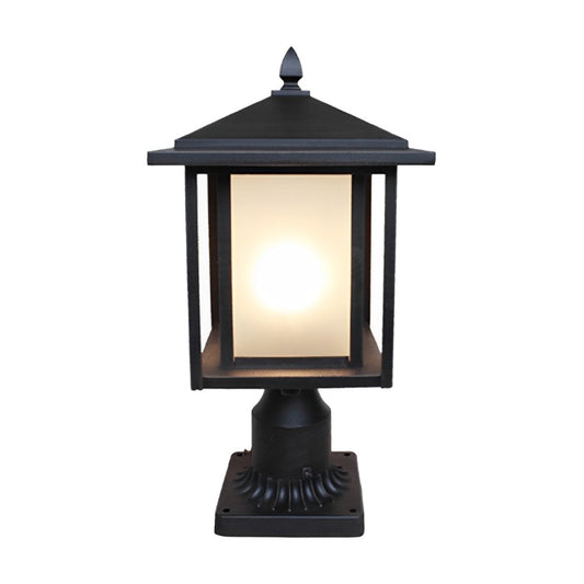 Tru-Scapes TS-PL101-BLK 12V 3W G4 LED 2700K Black Modern Pillar Light (TS-PL101-BLK)