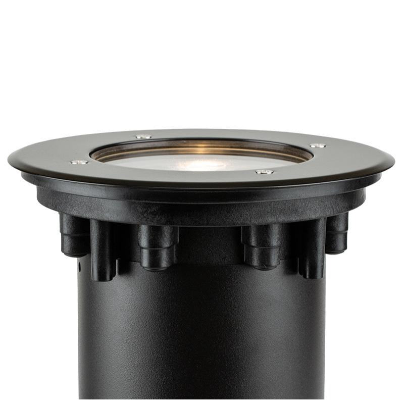 FX Luminaire XN-70 18W 2700K Black Grande In-Grade Well Light (XN-70-H1-W-FL-RG-FB)
