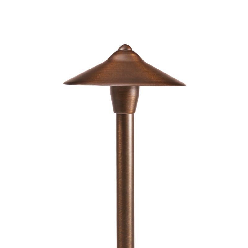 Alliance AL100 Area Light Hat Assembly, Aged Brass 6.75" (AL100) - Lighting Disty - AL100