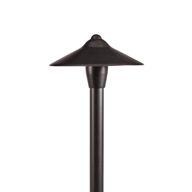 Alliance AL100 Area Light Hat Assembly, Brass Black 6.75" (AL100-BLK) - Lighting Disty - AL100-BLK