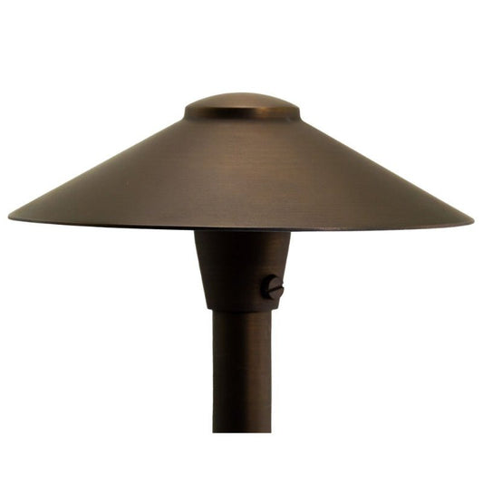 Alliance AL250 Area Light Hat Assembly, Aged Brass 7.75" | AL250 - Lighting Disty - AL250