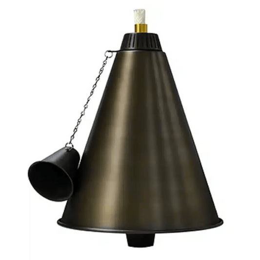 Alliance Outdoor Lighting Tiki Brass Area Light Hat Tiki Torch | Tiki - Lighting Disty - TIKI
