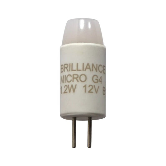 Brilliance Micro G4 Lamp 2700K 12V (BRI-MICRO-G4-2700) - Lighting Disty - BRI-MICRO-G4-2700