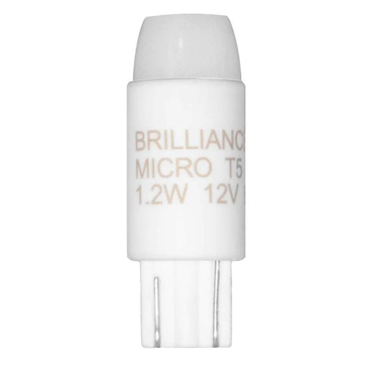 Brilliance T5 Wedge Wedge Lamp 1.2W 2700K (BRI-MICRO-T5) - Lighting Disty - BRI-MICRO-T5