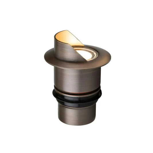 FX Luminaire Cora CN-51 4W MR16 2700K LED In-Grade Well Light Cowling, Bronze (CN-51-LED20WFL-CW-AB) - Lighting Disty - CN-51-LED20WFL-CW-AB
