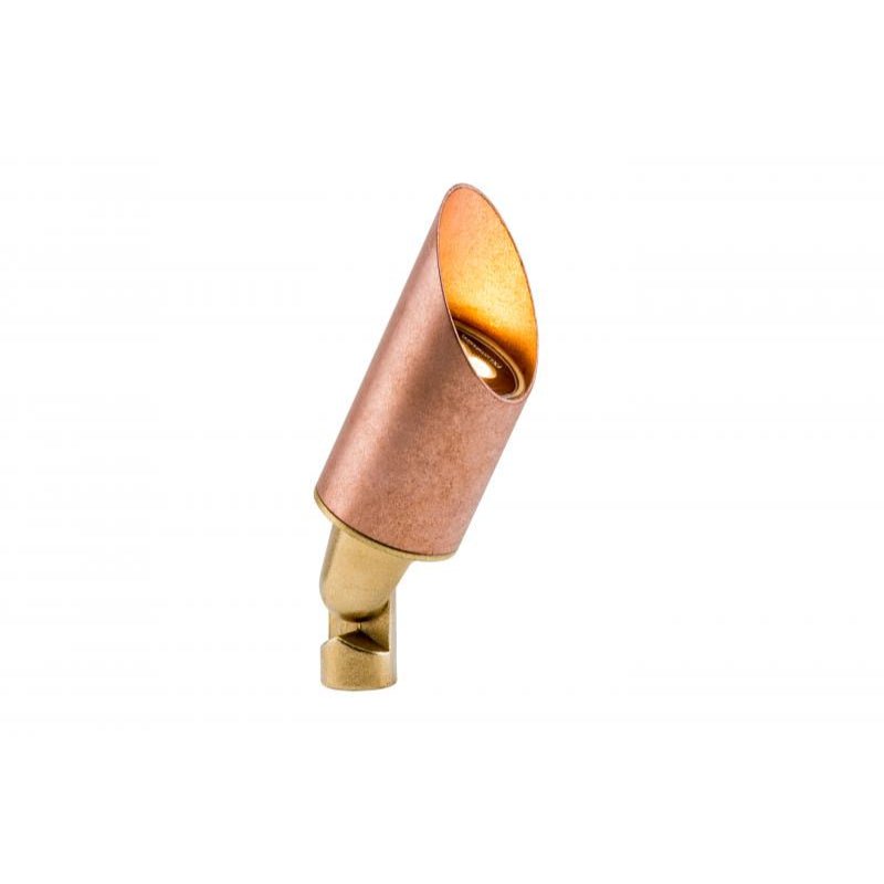 FX Luminaire LR Copper Up Light Long Shroud No Lamp (LR-NL-LS-CU) - Lighting Disty - LRNLLSCU