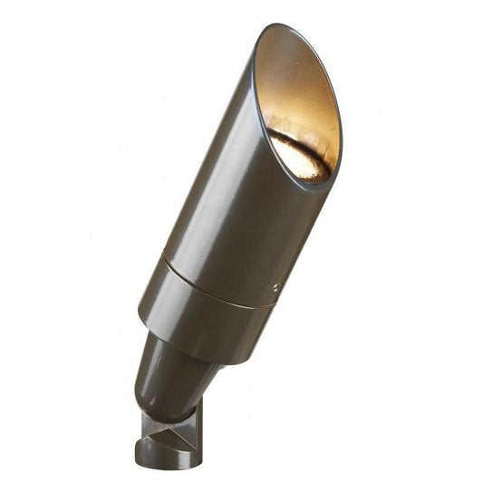 FX Luminaire MU Long Shroud Up Light Aluminum Housing Bronze Metallic Finish 5W 2700K LED (MU-LED-35-W-FL-LS-BZ) - Lighting Disty - MULED35WFLLSBZ