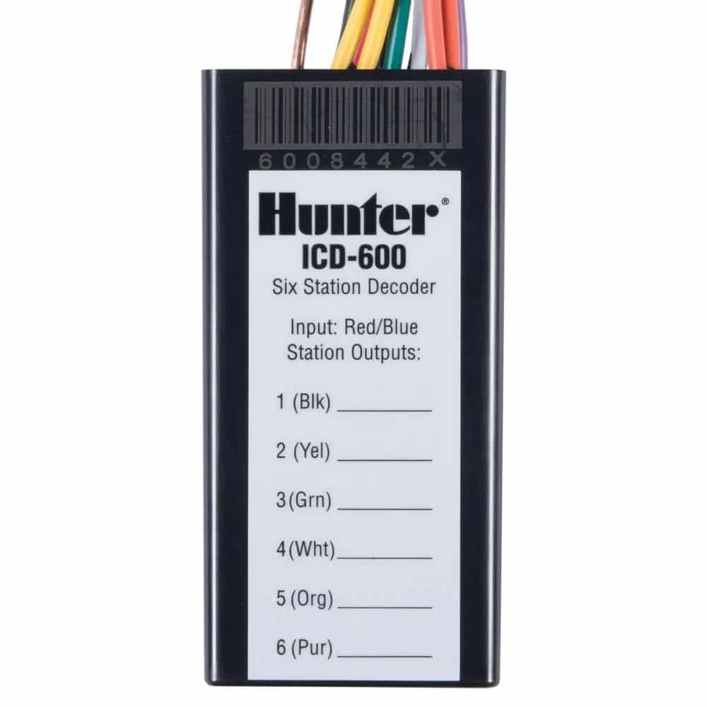 Hunter ICD-600 6 Station Decoder Module for ACC/ACC2 (ICD600) - Lighting Disty - ICD-600