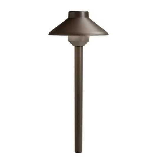 Kichler 4.3W 3000K Bronze Aluminum Path Light | 15820AZT - Lighting Disty - 15820AZT