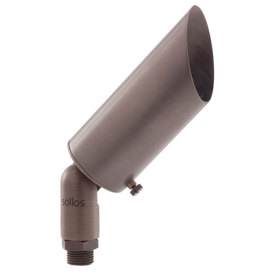 Sollos Lighting Sollos BSB067-AB 4.5W LED Brass Bullet Up...