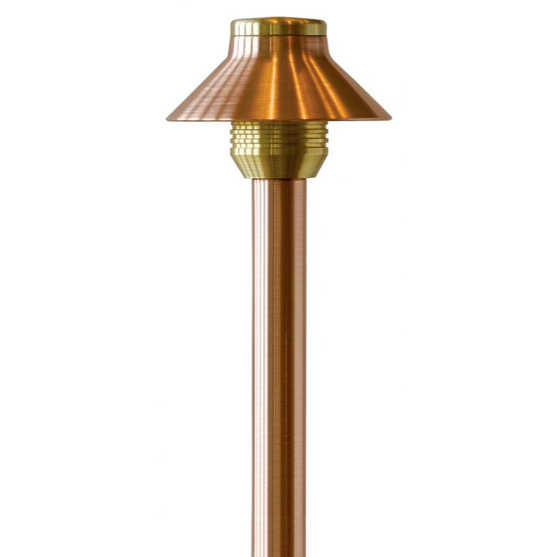 FX Luminaire SP 12" Path Light Copper Finish 1.6W 2700K L...