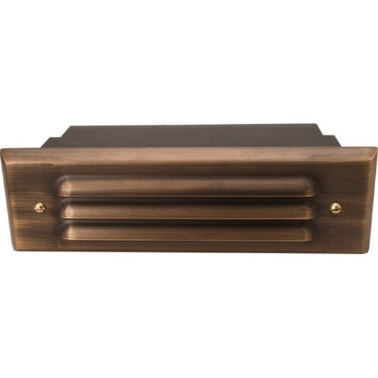 Unique Lighting Systems Sovereign 8 Louver Solid Brass Housing No Lamp | SV8L-NL - Lighting Disty - SV8L-NL